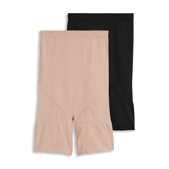Jockey Women's Plus Sz Shaper 3X Skimmies Slimmers Pack High Tan/Beige A655610 - Picture 1 of 4